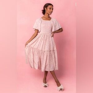 Ivy City Co Lennon in Dusty pink floral